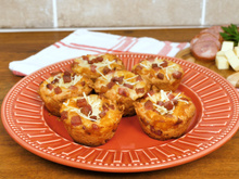 Cupcake salgado sabor pizza: receita deliciosa