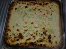 Empadão de queijo com alho poró