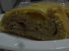 Pão recheado e prático