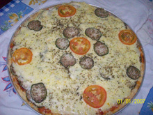 Pizza de Jiló