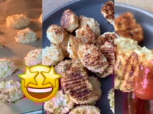 Bolinho fofo de 3 ingredientes SEM OVO, SEM FARINHA e SEM BATATA: fácil de fazer e pode comer sem culpa!