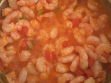 Meu camarão cremoso simples