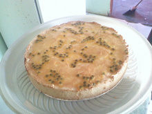 Torta de maracujá