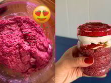 Pudim de chia com frutas vermelhas no copo: como no café da manhã, lanche da tarde e quando estou com vontade de doce