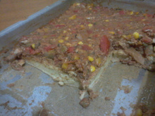 Pizza de sardinha rápida