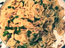Macarrão de atum ao shoyo