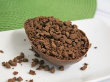 Ovo de Páscoa de colher com brigadeiro