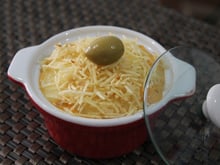 Fricassê saboroso de frango