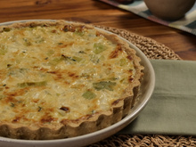 Quiche de Grão-de-Bico