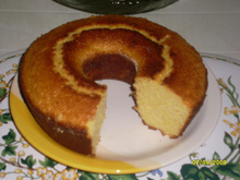 Bolo de farinha de milho