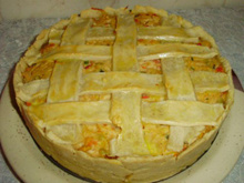 Torta de frango cremosa da Tatá