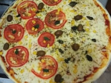 Pizza de frigideira deliciosa