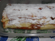 Rocambole de Maracujá