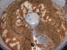 Bolo saudável de amêndoas