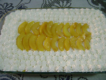 Sobremesa fácil de pêssego