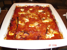 Berinjela à parmegiana