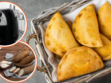 Nem parece saudável: pastel assado crocante usa aipim na massa e é o melhor lanche (ou jantar) pra comer durante a semana