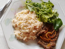 Risoto de palmito da Faby