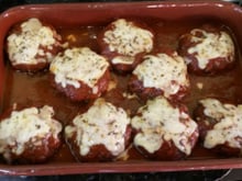 Linguiça à parmegiana