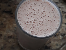 Batida de banana fitness deliciosa