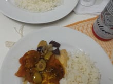 Salmão rápido de frigideira