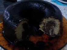 Bolo marmorizado