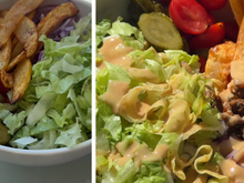 A dieta não precisa ser sem graça: baldão de salada Big Mac mata a vontade de fast-food com bem menos calorias