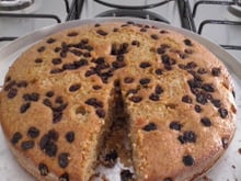 Bolo de laranja saudável