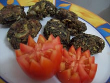 Bolinhos de espinafre assados