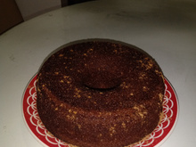 Bolo de banana e aveia (bolo rico em fibras)