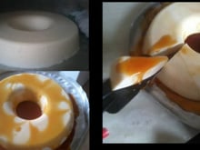 Pudim congelado