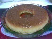 Pudim de pão da Jujuba