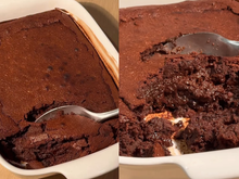 Eu misturei brownie com petit gateau e criei a melhor torta de chocolate da minha vida!