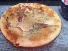 Torta de frango de liquidificador prática