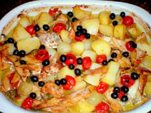 Bacalhoada de forno