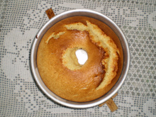 Bolo fofo de liquidificador