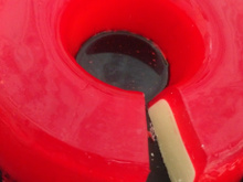 Gelatina recheada fácil e prática
