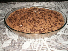 Pavê de biscoito e Nescau