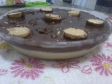 Pavê de maracujá com chocolate