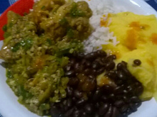 Costelinha com quiabo