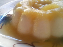 Manjar com leite de coco