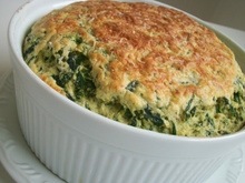 Souflé de espinafre