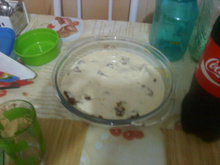 Tirinhas de carne com molho de queijo