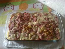 Macarronada de carne moída