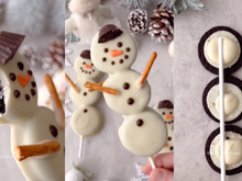Bonecos de neve de biscoito Oreo é a receita de Natal para encantar adultos e crianças