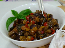 Caponata de berinjela