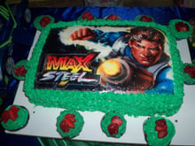 Bolo grande de aniversário