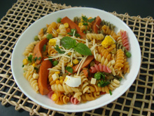 Macarrão rápido e fácil da Abima