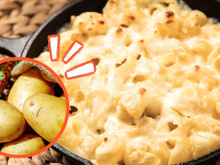 Não precisa saber cozinhar para fazer esse macarrão com creme de batata e bacon sensacional, quero comer todos os dias!