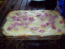 Bolo de batata com creme de leite da Aline